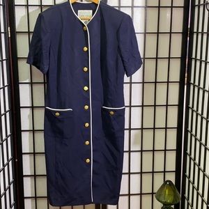 Lois Snyder Dani Max Button Down Dress Size 6